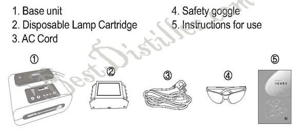 IPL permanent hair remover