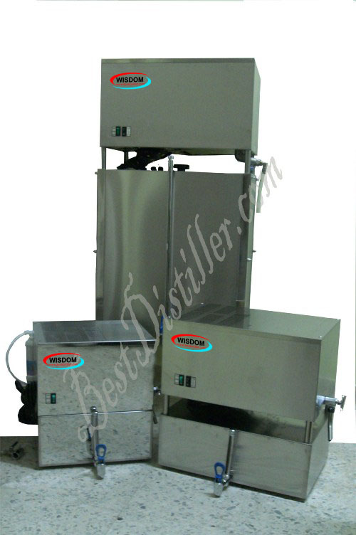 Fully automatic dispenser type water distiller